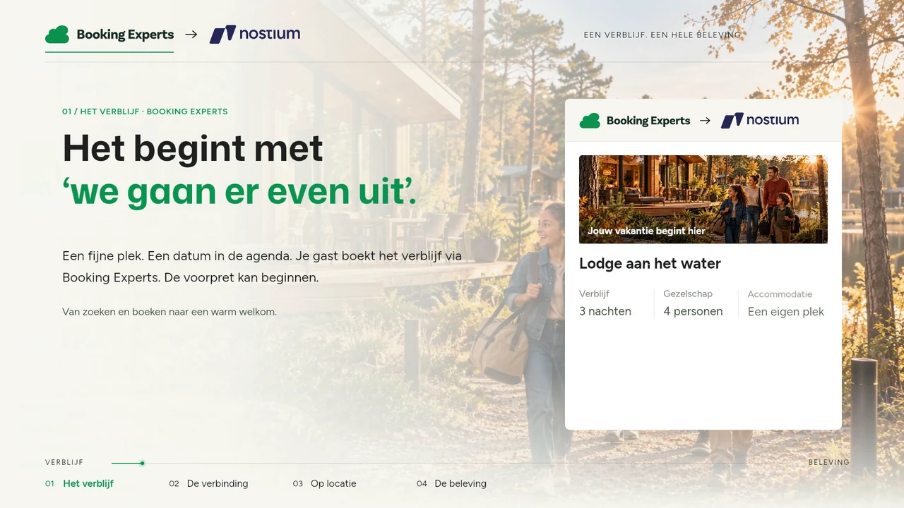 Bekijk de commercial van Booking Experts × Nostium