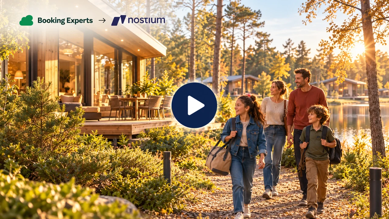 Se reklamefilmen fra Booking Experts × Nostium